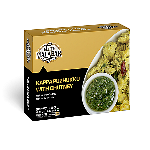 KAPPA PUZHUKKU WITH CHUTNEY