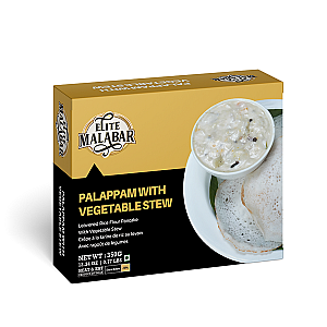 PALAPPAM WITH VEGETABLE STEW